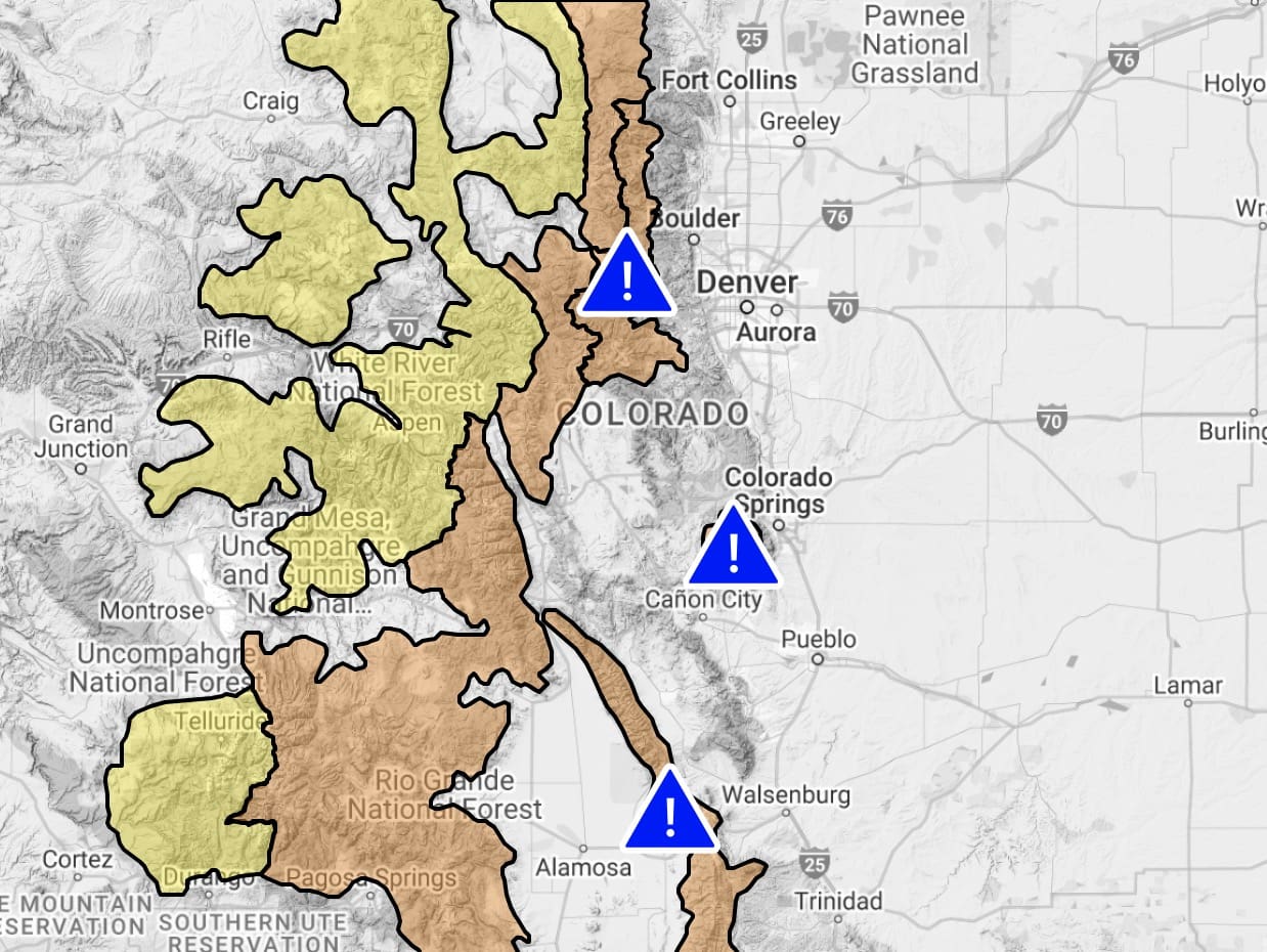 Special Avalanche Advisory In Effect For Colorado Mountains